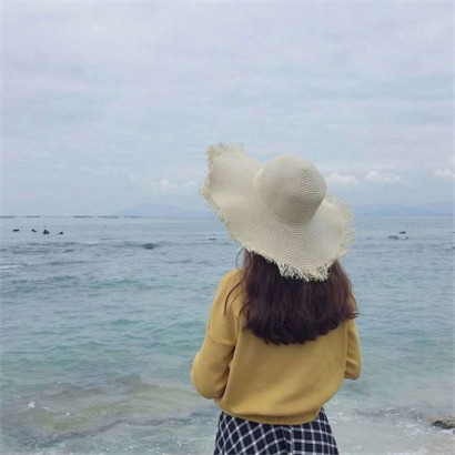 清新女生头像背影仙气图片