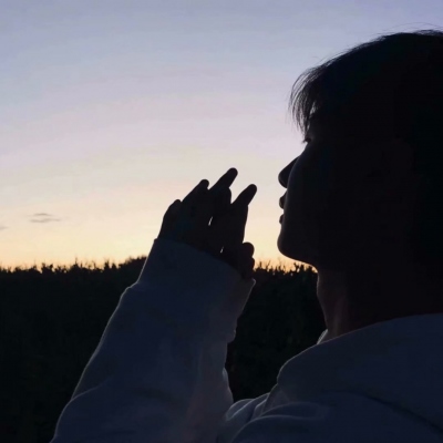 ins风小众风格男头图片