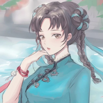 清新动漫女孩古风可爱头像图片