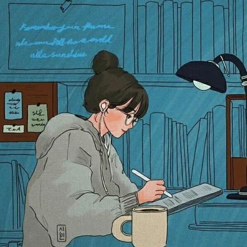 励志微信头像图片女生