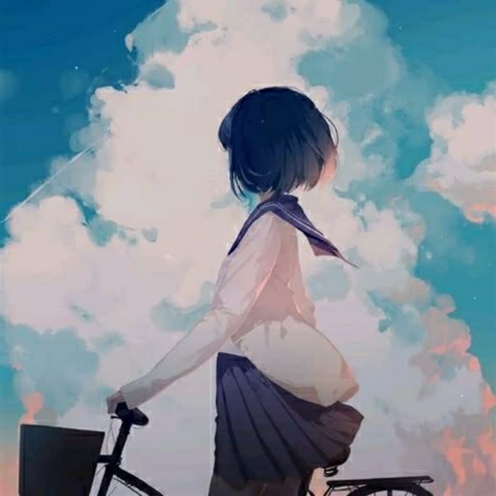 励志微信头像图片女生