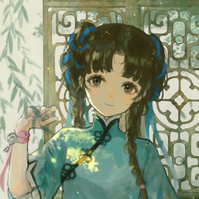 清新动漫女孩古风可爱头像图片