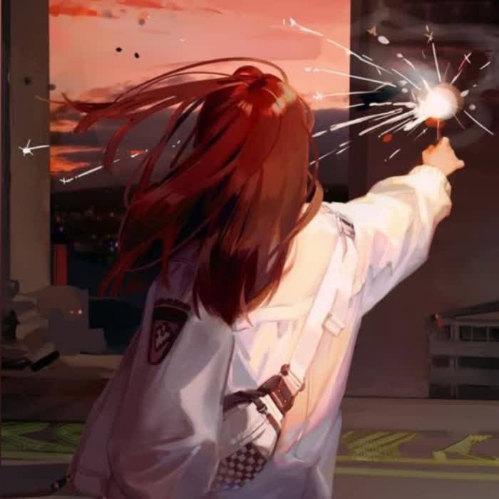 励志微信头像图片女生