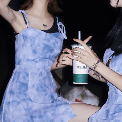 双人闺蜜头像真人酷拽图片