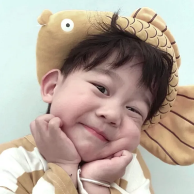 抖音最火一男一女可爱萌娃情侣头像