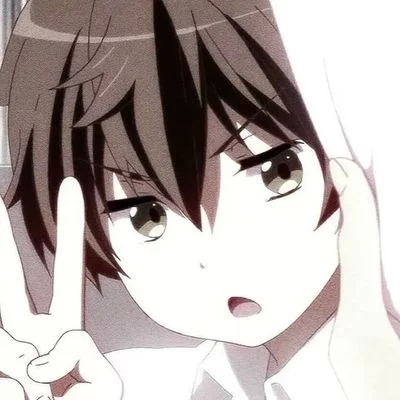 微信高清风格男头动漫图片