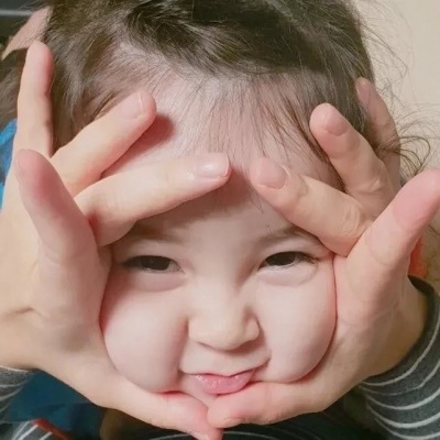 抖音最火一男一女可爱萌娃情侣头像
