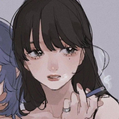 微信一左一右动漫闺蜜头女女图片