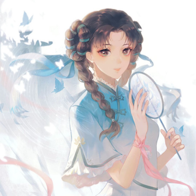 清新动漫女孩古风可爱头像图片