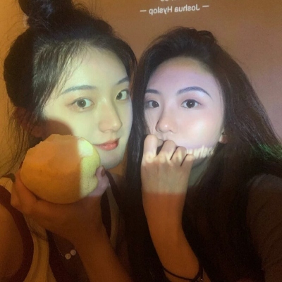 微信超火闺蜜头像两人真人图片