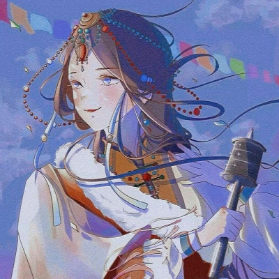 微信宝藏神仙头像动漫女生图片