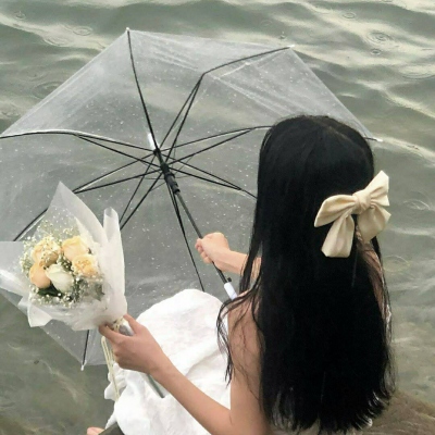 捧花女生头像唯美真人图片