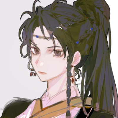 微信古风动漫女头像仙气高冷图片