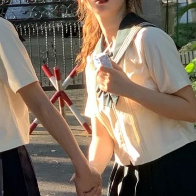微信闺蜜头像学生校园清新图片