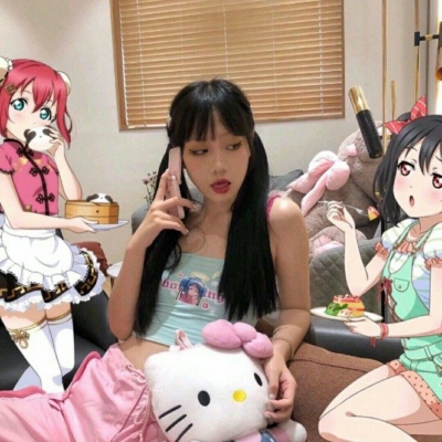 微信个性头像女生潮人专用图片