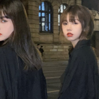 微信闺蜜头像真人一人一半图片