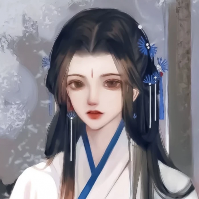 微信古风动漫女头像仙气高冷图片