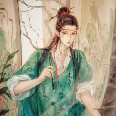 微信动漫绝美古风男生帅气头像图片