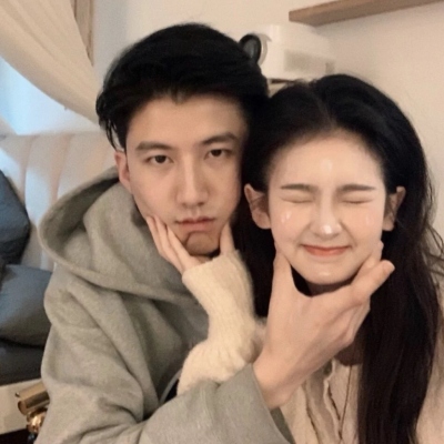 ins情头双人微信真人图片