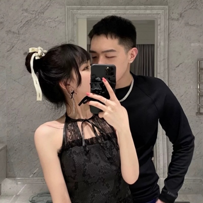 ins情侣头像高级感真人图片