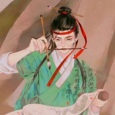 微信动漫绝美古风男生帅气头像图片