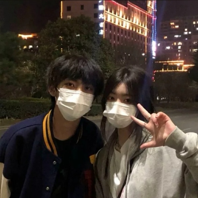 ins情头双人微信真人图片
