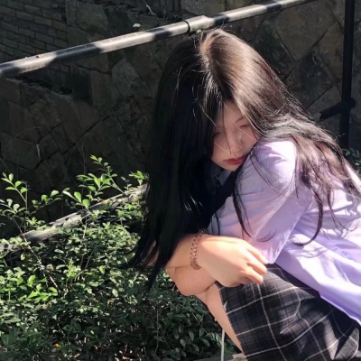 微信唯美头像带花女生图片