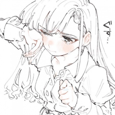 可爱插画漫画风格头像女生图片