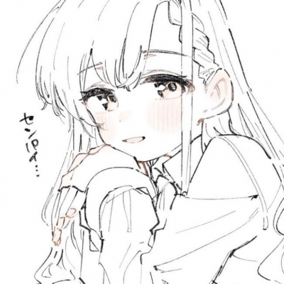 可爱插画漫画风格头像女生图片