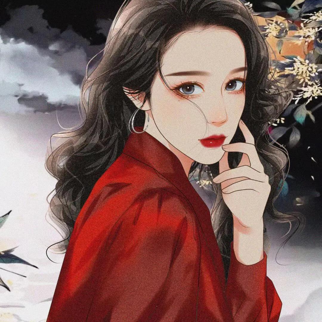 30-40岁女人头像卡通动漫高清图片