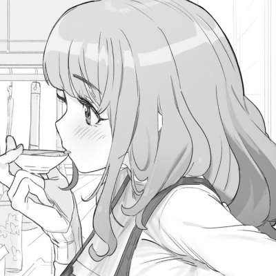 可爱插画漫画风格头像女生图片