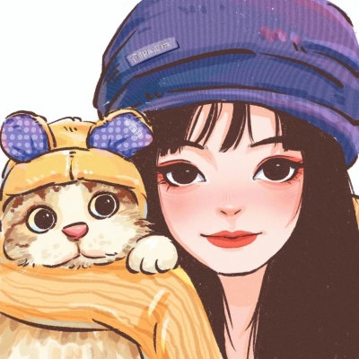 女生头像动漫带宠物