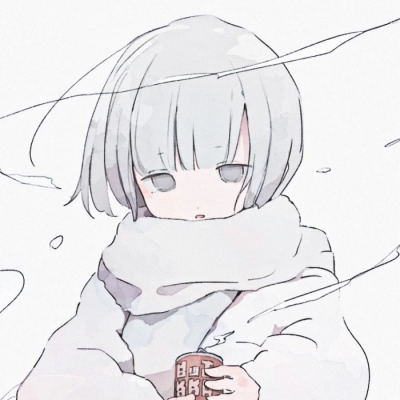 小清新头像女漫画微信图片
