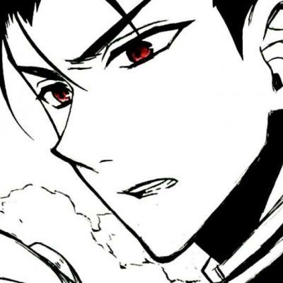 高清黑白风漫画男生头像图片