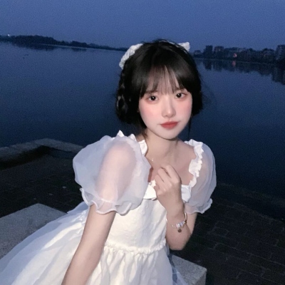 微信森系仙气意境女生头像图片