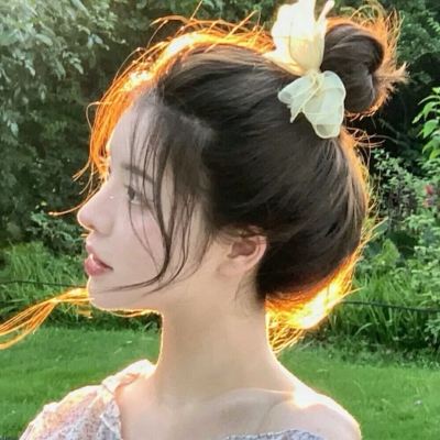 微信森系仙气意境女生头像图片