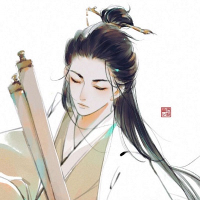 微信动漫绝美古风男生帅气头像图片