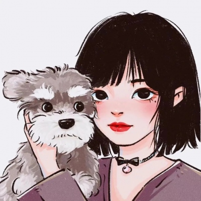 女生头像动漫带宠物