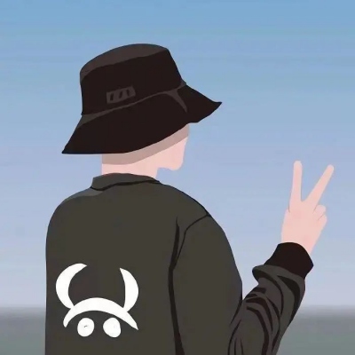 微信高清情头手绘一左一右图片