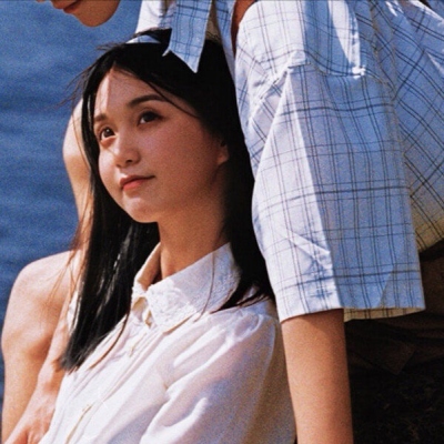 微信真人甜蜜情侣头像小清新图片