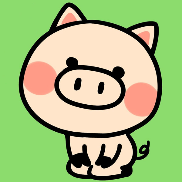 微信萌猪头像