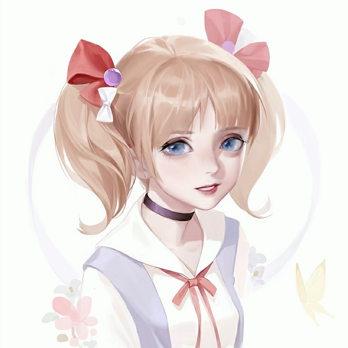 2025神仙动漫女孩头像图片