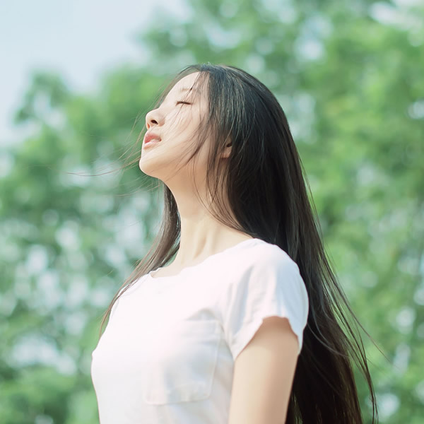 适合长期不换的头像干净阳光