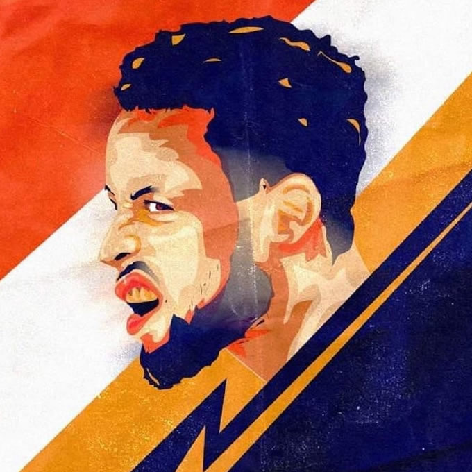 NBA库里头像图片