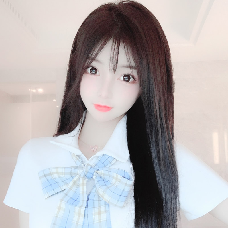 清纯少女头像清新