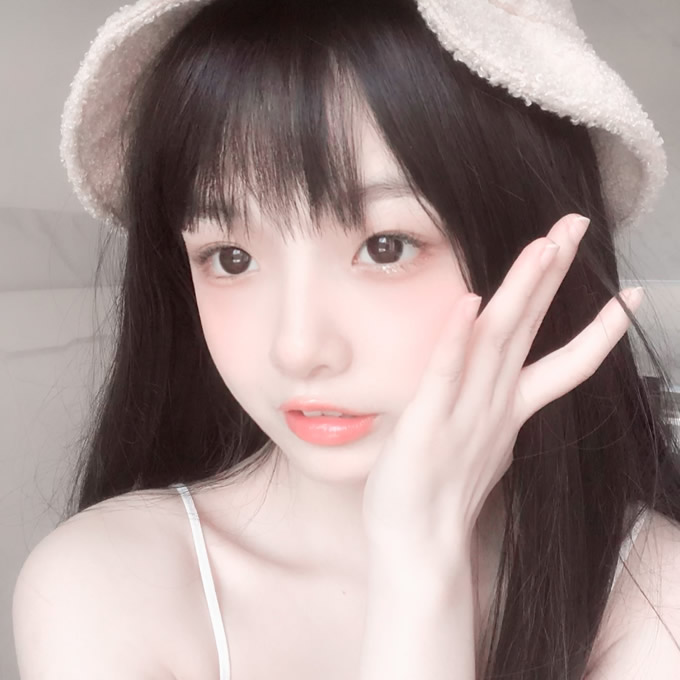 清纯少女头像清新