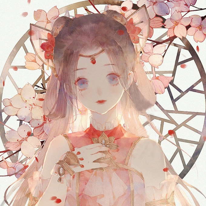 2025神仙动漫女孩头像图片