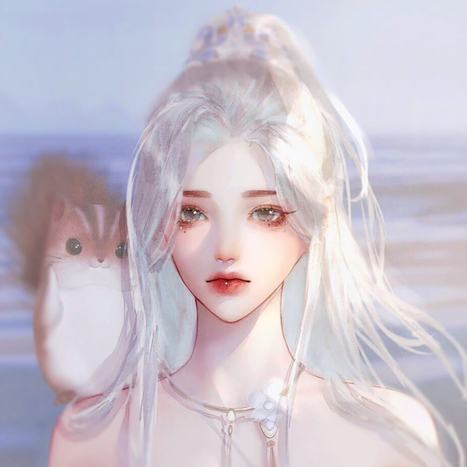 2025神仙动漫女孩头像图片