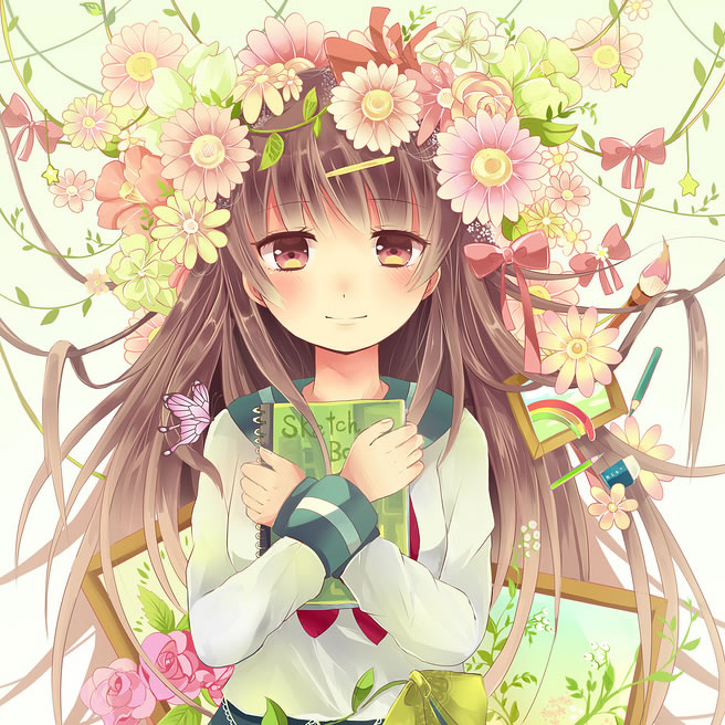 2025神仙动漫女孩头像图片