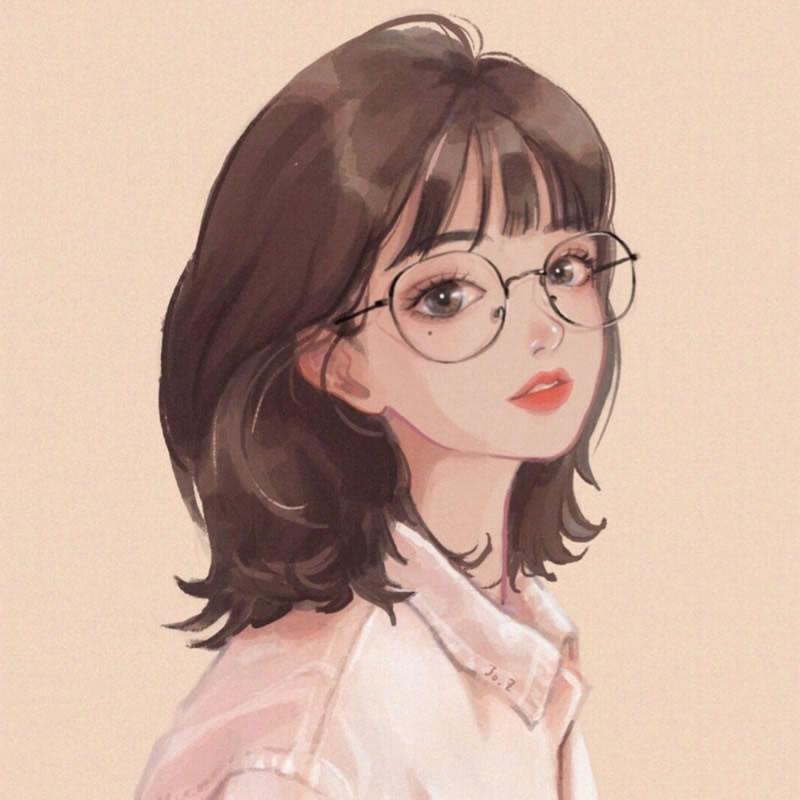 2025手绘卡通头像女生动漫图片